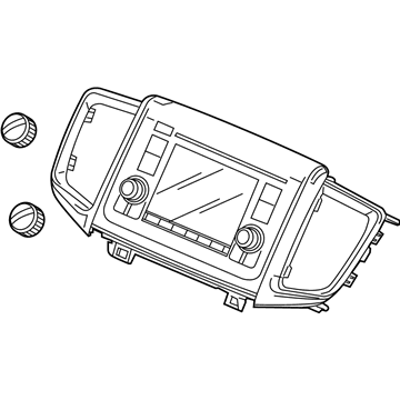 Honda 39541-T6Z-A11 Panel Assy. (Coo)