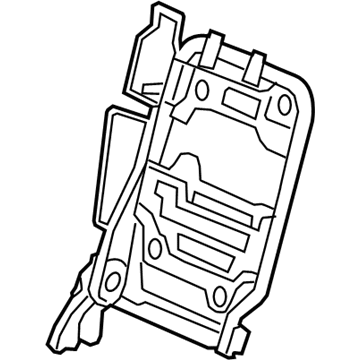 Honda 82126-TK8-A01 Frame, R. RR. Seat-Back