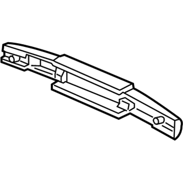 Honda 71570-SDN-A10 Absorber, RR. Bumper