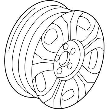 2015 Honda Civic Rims - 42700-TR2-J81