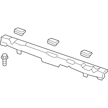 Honda 84640-SJC-A01ZA Lining Assy., RR. Panel *NH574L* (TU WARM GRAY)