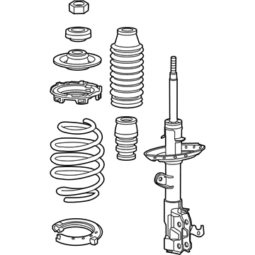 Honda CR-Z Shock Absorber - 51610-SZT-A71