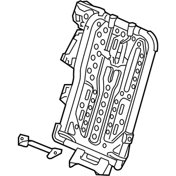 Honda 82126-T7W-A01 Frame, R. RR.