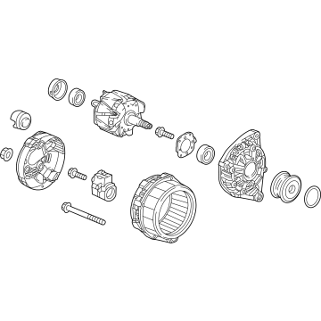 2022 Honda Civic Alternator - 31100-5PA-A02RM