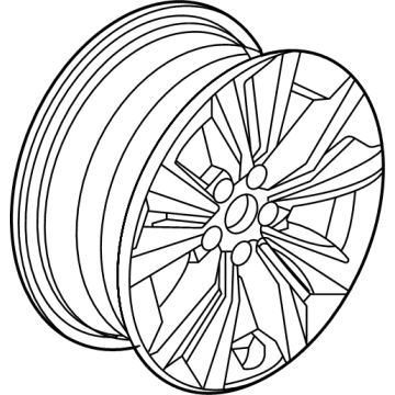 Honda 42700-T20-A92 W-WHEEL (17X7J)