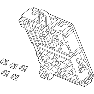 Honda Fit Fuse Box - 38200-T5A-A41