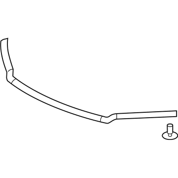 Honda 74146-TG7-A01 Seal, Hood Rubber