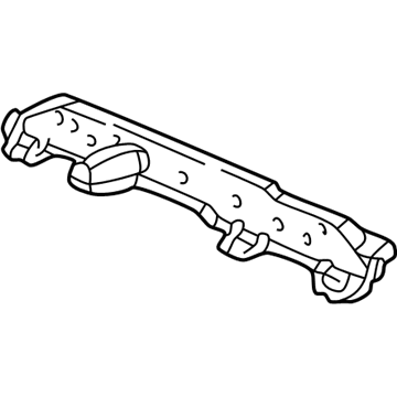 Honda 65740-S5A-A00ZZ Crossmember, RR. Floor (Upper)