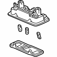 Honda Prelude Dome Light - 34250-SZ3-003ZB Light Assembly, Front Interior (Seagull Gray)