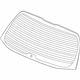 Honda 73211-TK8-A01 Glass Set, RR. Windshield (Privacy)(Agc)