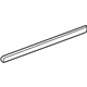 Honda 72367-THR-A01 Seal, L. FR. Door Side Sill