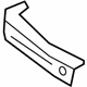 Honda 53460-TLA-A50 Stiffener, L. Steering Rack