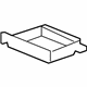 Honda 81197-SWA-A01ZA Box, FR. Seat (Lower) *NH598L* (ATLAS GRAY)