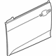 Honda 67151-TXM-315ZZ SKIN SET L, FR. DOOR