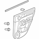 Honda 83751-SWA-A01ZD Lining, L. RR. Door (Lower) (Typea) (Black)