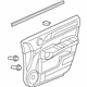 Honda 83501-SWA-A01ZG Lining, R. FR. Door (Lower) *NH598L* (ATLAS GRAY)