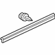 Honda 72828-TR0-G01 Seal, RR. Door (Lower)