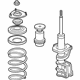 Honda 51602-S5B-A13 Shock Absorber Assembly, Left Front