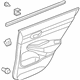 Honda 83753-SNC-A12ZA Lining, L. RR. Door (Lower) (Typej) (Blue)