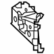 Honda 60945-T5R-A00ZZ Gusset, L. FR. Side Frame