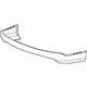 Honda 04716-TP6-A80 Face, RR. Bumper (Lower) (DOT)