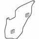 Honda 72821-TR3-A00 Seal, R. RR. Door Hole