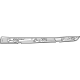 Honda 33105-T90-A01 BRACKET, R- GARNISH