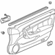 Honda 83500-SDP-A04ZA Lining Assy., R. FR. Door *NH167L* (LEA) (GRAPHITE BLACK)