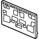 Honda 71180-T20-A00 BASE, FR- LIC PLATE