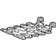 Honda 81392-TG7-A01 Suspension Assy., R. Overmold