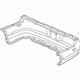 Honda 04715-S82-A91ZZ Face, Rear Bumper (Dot)