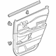 Honda 83701-TG7-A21ZA Lining, R. RR. Door Assy. (Lower) *YR507L* (SHADOW BEIGE)