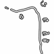 Honda 70065-SZA-A00 Tube Assy., L. RR. Drain (Sunroof)